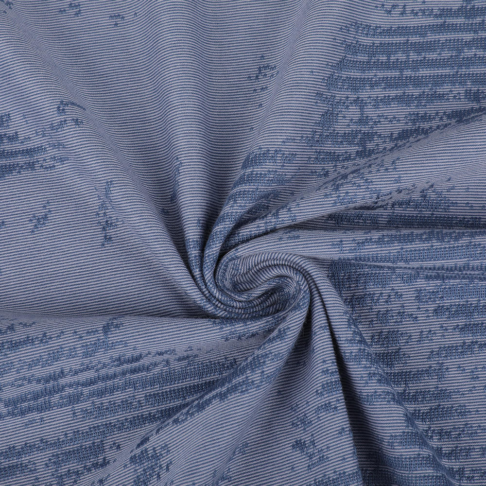 Pustende miljøvennlig LA Liquid Ammoniakk Jacquard Transfer strikket stoff