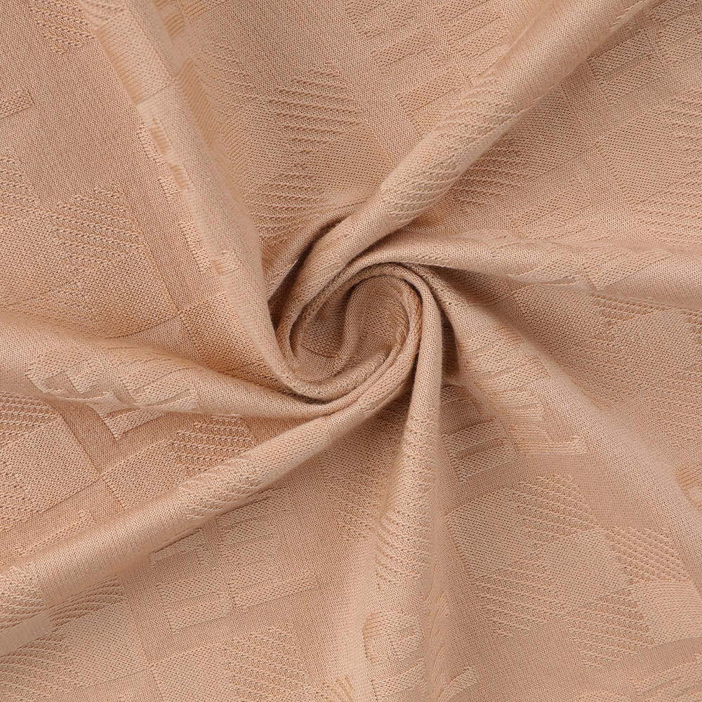 Komfortabel hudvennlig Jacquard Mercerized Transfer strikket stoff