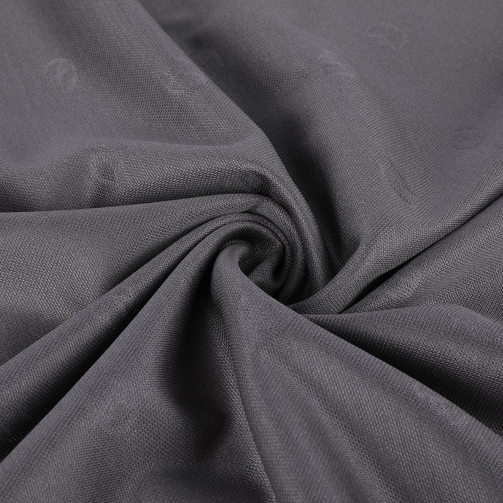 Ensidig Jacquard miljøvennlig maskinvaskbar strikket Mulberry Silk Stoff