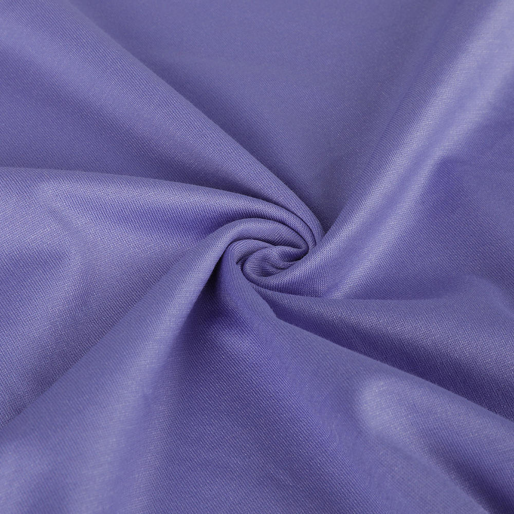 Miljøvennlig luksuriøs trøye pustende 10/90 Mulberry Silk bomullsstoff