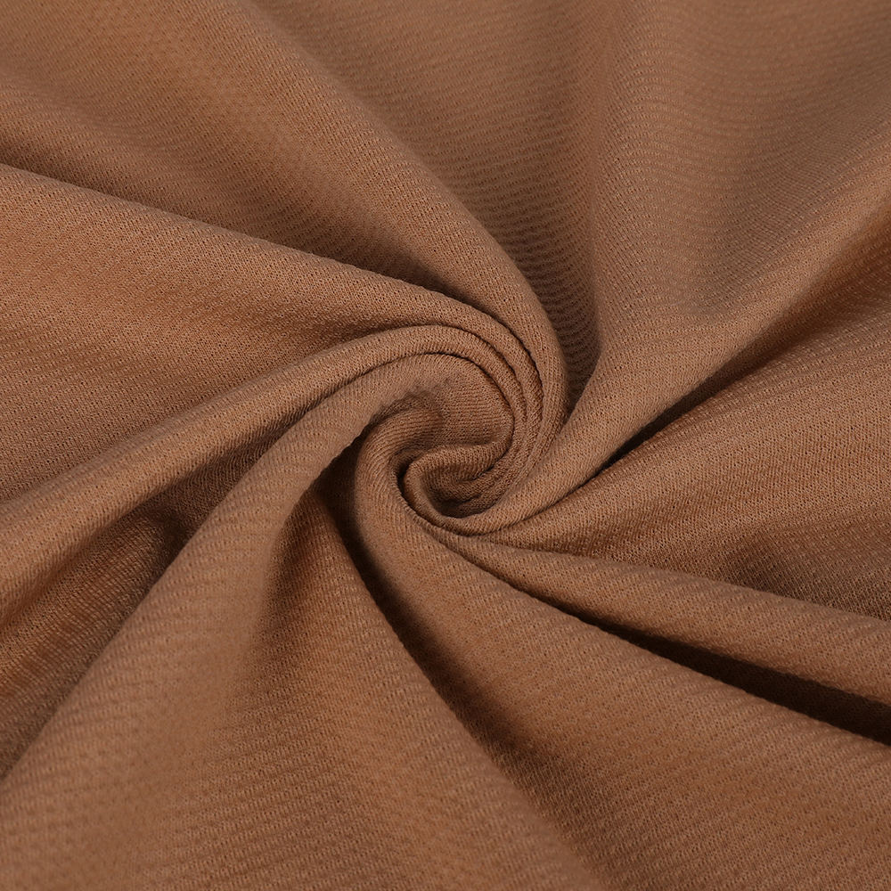 Lett komfortabel enkelt Jacquard ullstoff