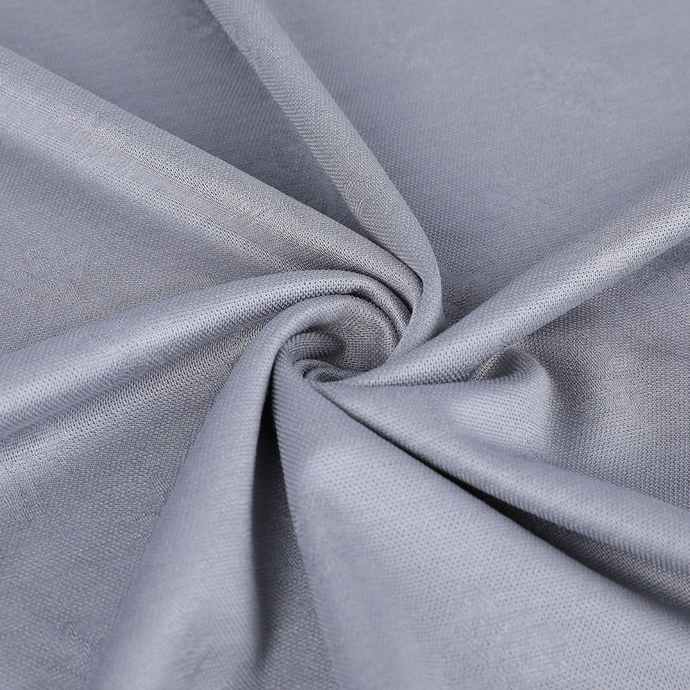 Krympesikker slitasjebestandig dobbelt Jacquard Silk Wool Stoff