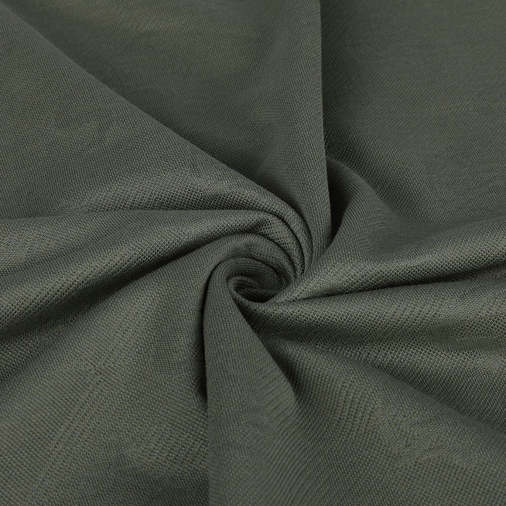 Komfortabel pustende singel Jacquard 10/90 Mulberry Silk Cotton Stoff