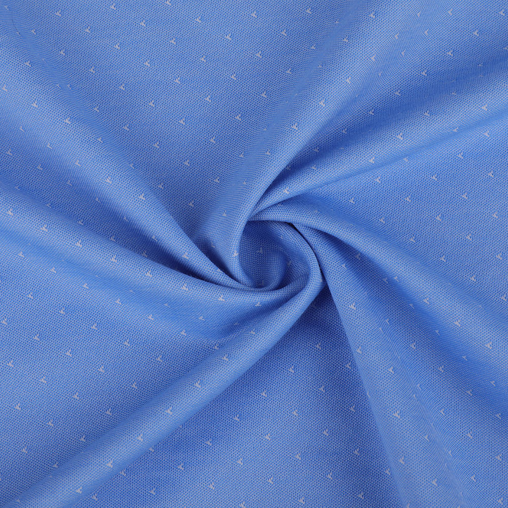 Skarp og komfortabel ensidig stor Jacquard-skjorte stoff